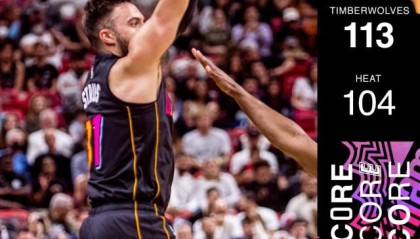 jiuyou-一节好球难获胜利 热火下半场遭遇森林狼绞杀