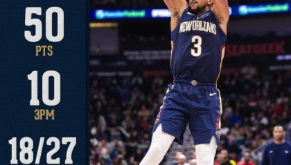 谁还有梦想？NBA赛季8次50+表演4次由奇才“缔造”