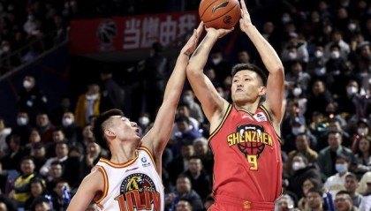 深圳双杀广东坐稳前四 周鹏为季后赛做好准备