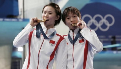 九游娱乐-2024总结之跳水：三大赛揽25金 巴黎奥运八金封神